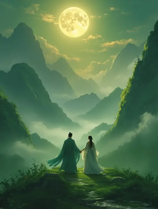 山月知我意 古装玄幻 高清海报