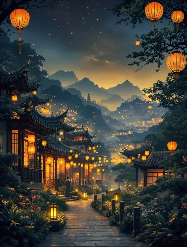 长安夜色 历史权谋 高清海报
